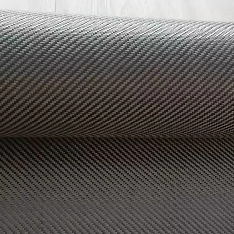 Twill Weave karbono-zuntzezko ehuna